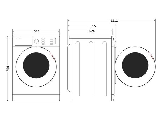 Сушильная машина TOSHIBA TD-BK100GHRU(SK)